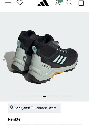 adidas terrex orjinal yeni ürün 43 numara - Görsel 5
