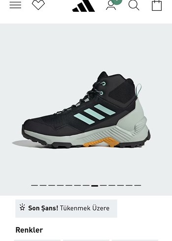 adidas terrex orjinal yeni ürün 43 numara - Görsel 6