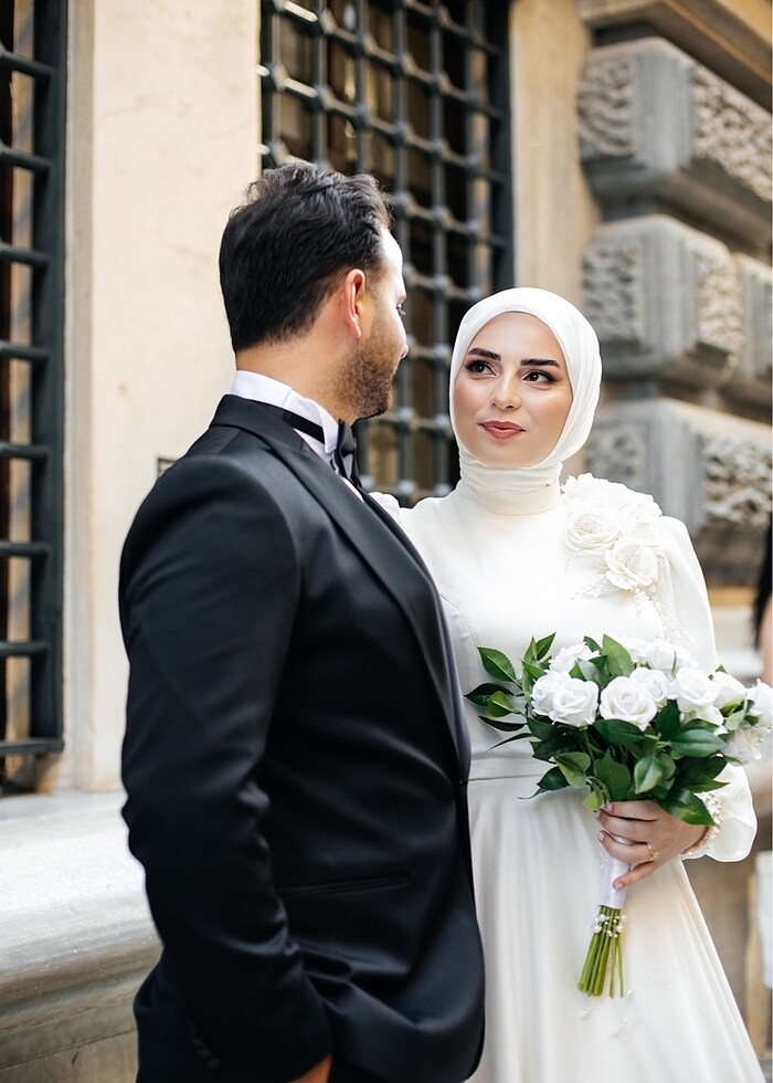 Tesettür Gelinlik - Görsel 2