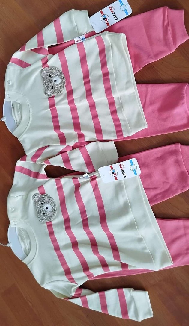 Bebek Erkek Renkli Baskılı Streetwear Takım - Görsel 4