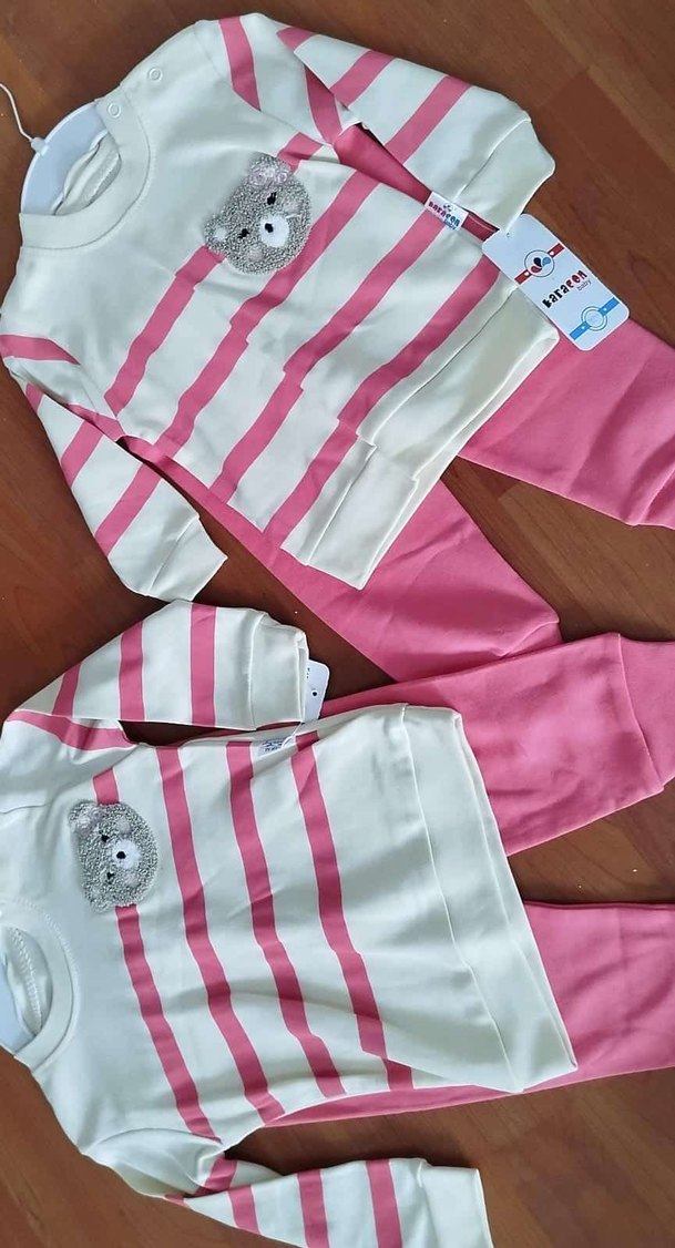 Bebek Erkek Renkli Baskılı Streetwear Takım - Görsel 3