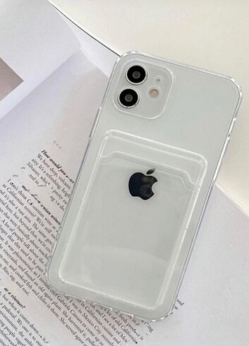 İPhone 11 Şeffaf Kartlıklı Kılıf 