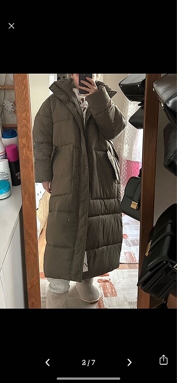 zara şişme mont