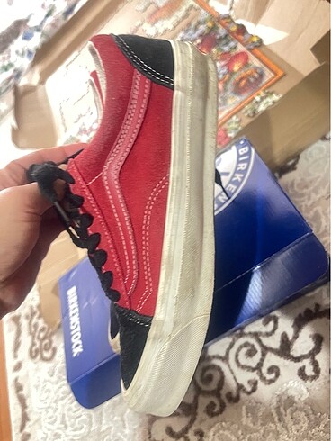 37 Beden bordo Renk Vans spor ayakkabı 37 numara