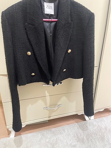 l Beden Zara tvit blazer L beden