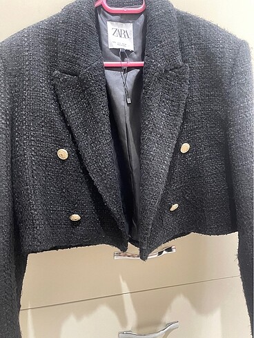 Zara tvit blazer L beden