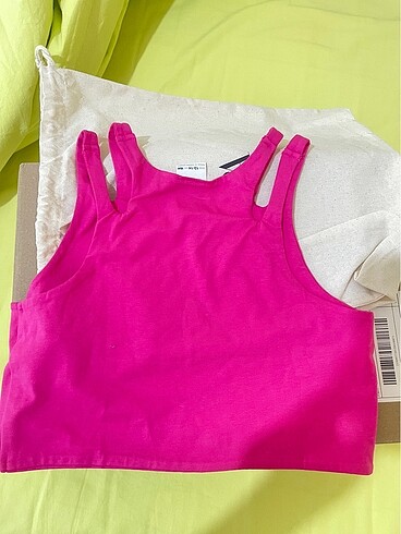 13-14 Yaş Beden pembe Renk Zara top pembe 13-14 yaş