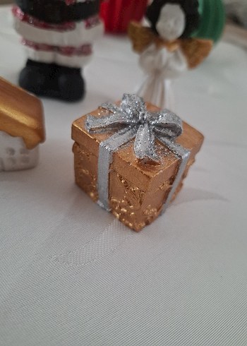 Renkli Noel Temalı Biblo Seti - Görsel 6