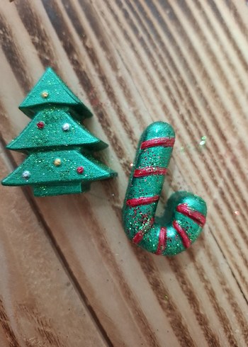 Renkli Yılbaşı Magnet Seti - Görsel 4