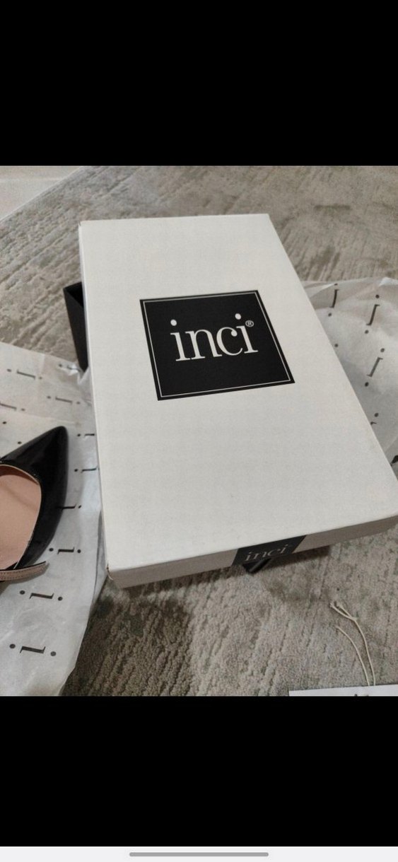 Parlak Siyah Rugan Stiletto - Görsel 5