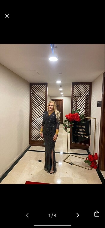 Taşlı abiye