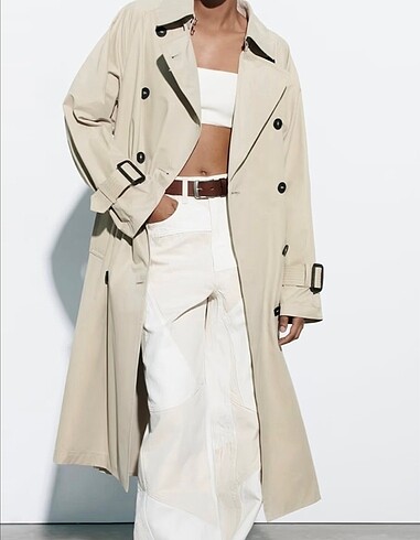 Zara trençkot Oversize XS beden
