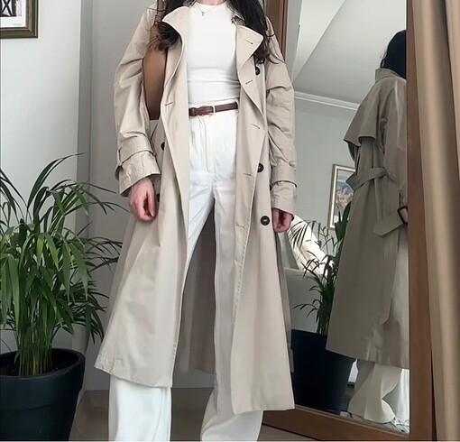 Zara Zara trençkot Oversize XS beden