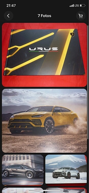 Lamborghini Urus Katalog, Hardcover