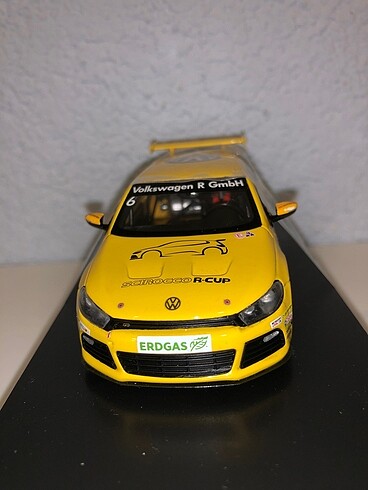  Beden Renk 1:43 VW Scirocco R-Cup, Sarı, defolu