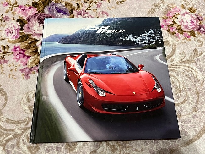 Ferrari 458 Spider Katalog, Hardcover