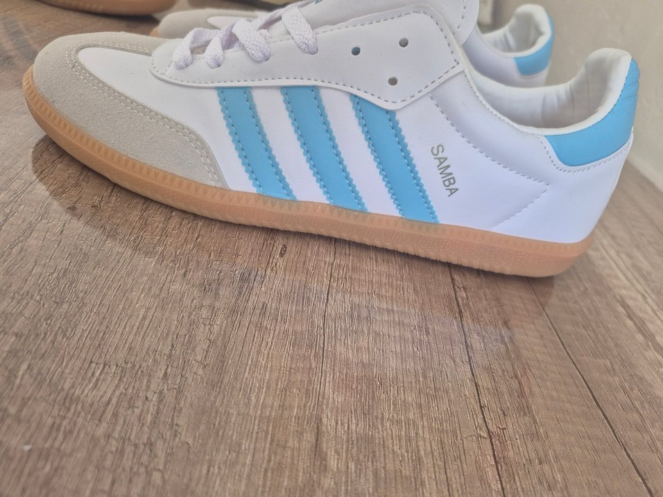 SAMBA "White&Blue" Ayakkabı - Görsel 2