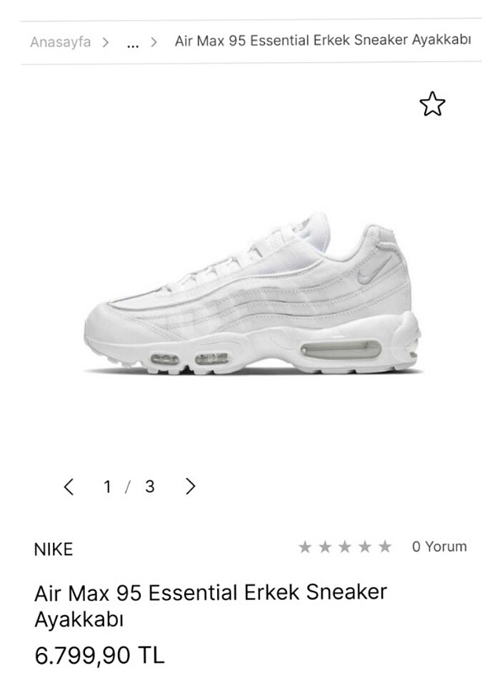 ORİJİNAL NİKE SPOR AYAKKABI  - Görsel 2
