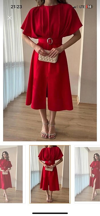 Trendyol & Milla Kırmızı elbise