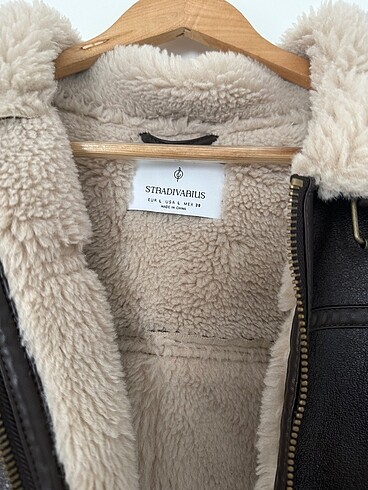 Stradivarius Suni Kürk Ceket