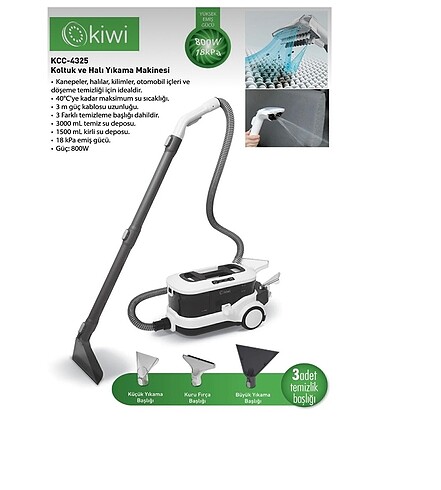 Kiwi halı yıkama makinesi