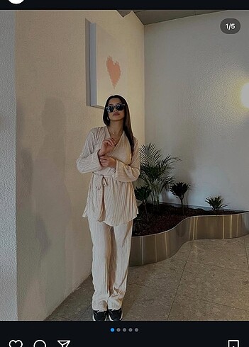 Bej bağlamalı fitilli takım