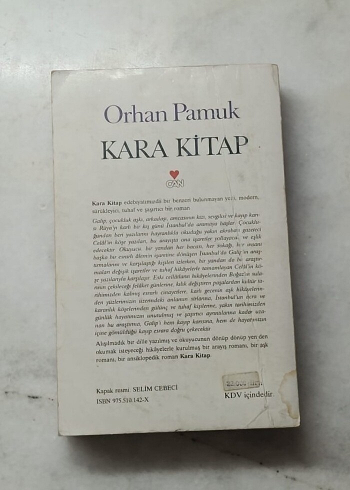 ORHAN PAMUK KARA KİTAP  - Görsel 2