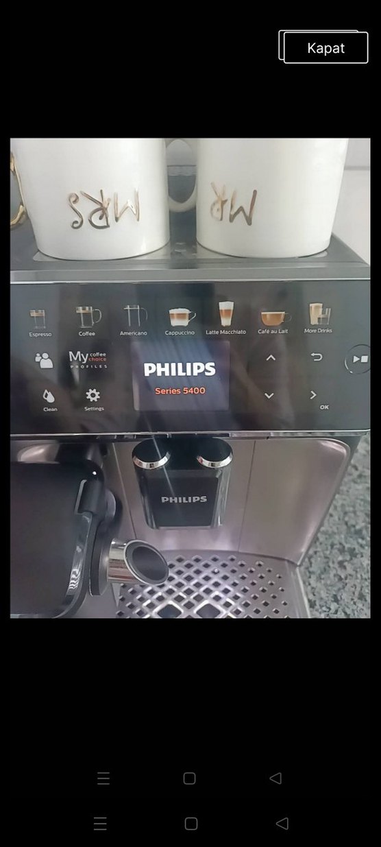 Bej Philips Kahve Makinesi 5400 - Görsel 2