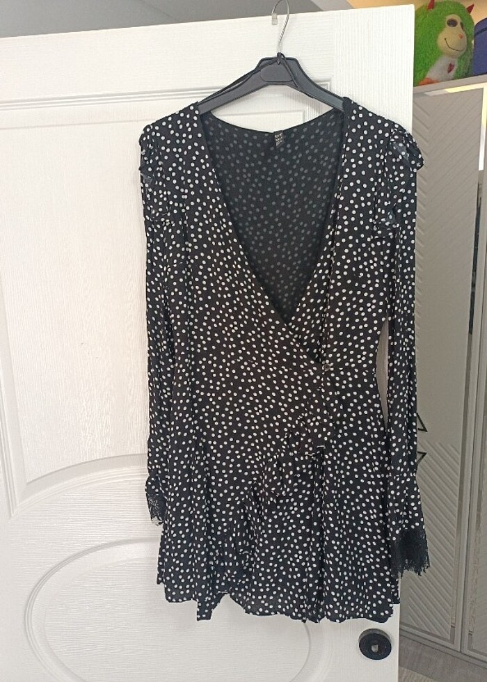 Zara sortlu elbise - Görsel 3