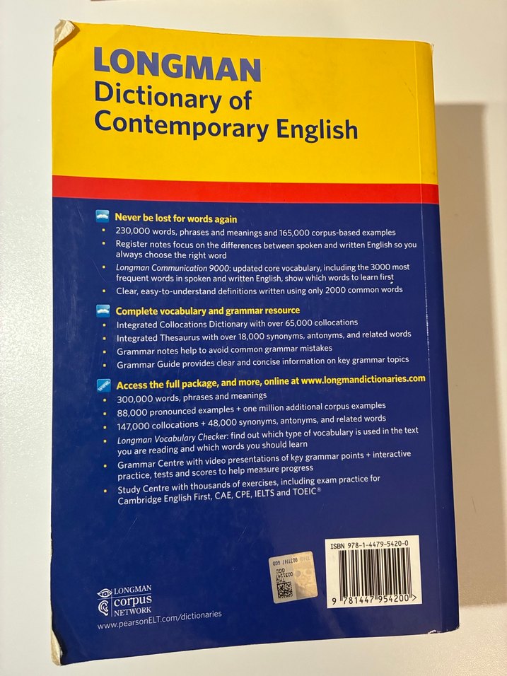 Longman Çağdaş İngilizce Sözlük 6. Baskı - Görsel 2