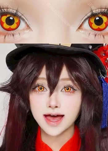 Hu tao cosplay lens