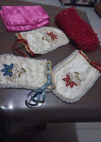 Nakışlı Dantel Detaylı Vintage Gelinlik Aksesuarları hepsi 500
