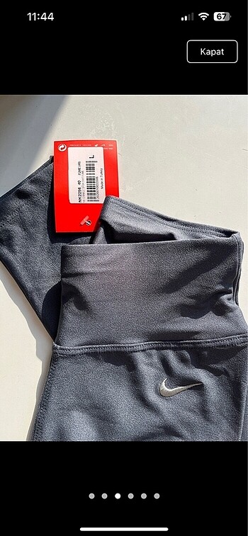 l Beden Nike orijinal etiketli tayt