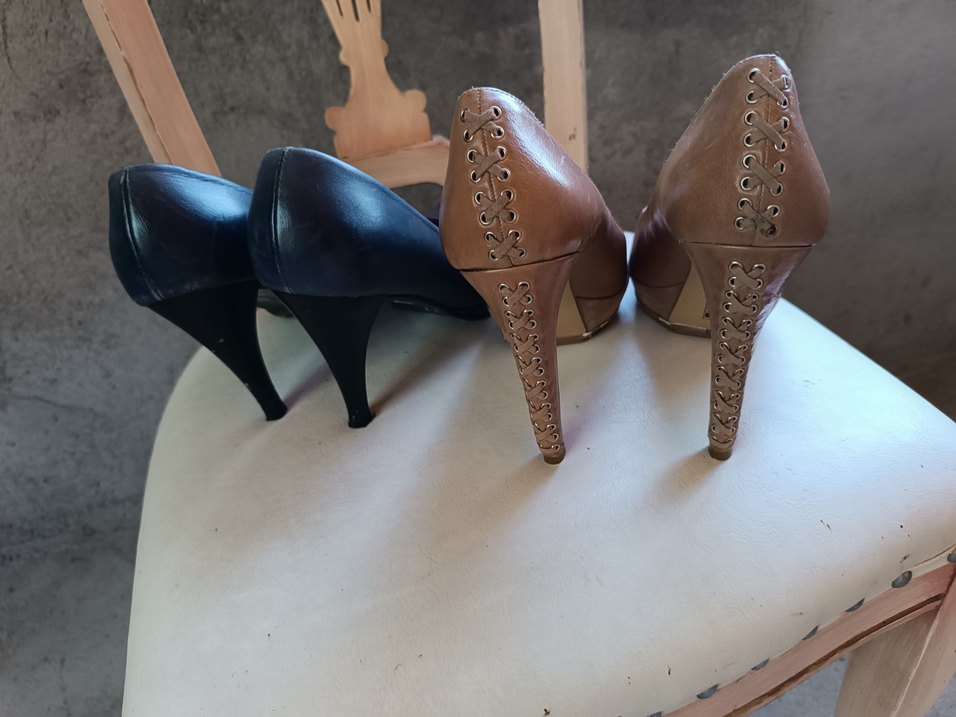 2 adet klasik topuklu ayakkabı - Görsel 2