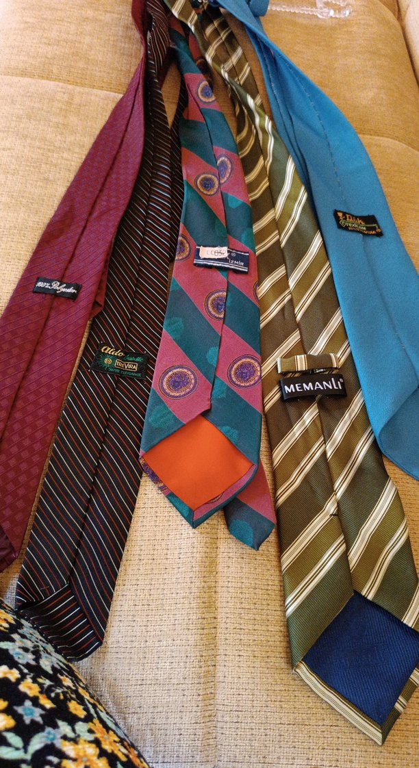5 adet Renkli Erkek Kravat Seti - Görsel 3