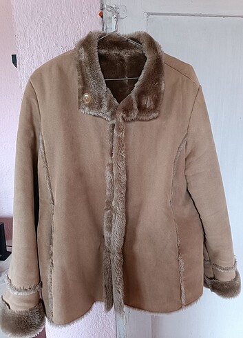 Peluşlu mont