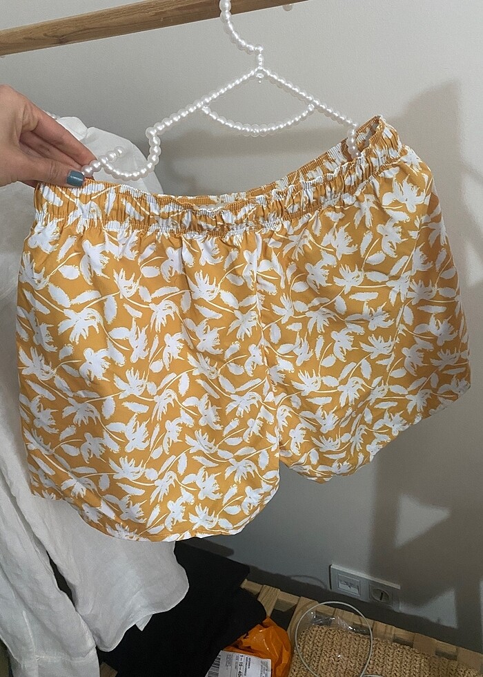 Desenli Deniz Şortu - Görsel 2