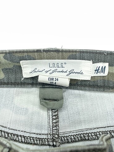 34 Beden haki Renk H&M Skinny %70 İndirimli.