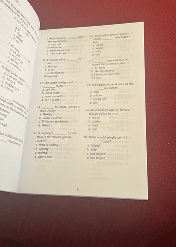 İngilizce Baraj Dil Sınavına Hazırlık Kitabı - Görsel 7