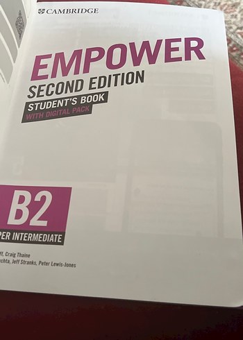 Cambridge Empower B2 Second Edition Öğrenci Kitabı - Görsel 2