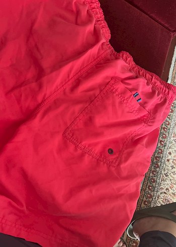 Kırmızı Erkek Mini Şort Mayo - Görsel 3