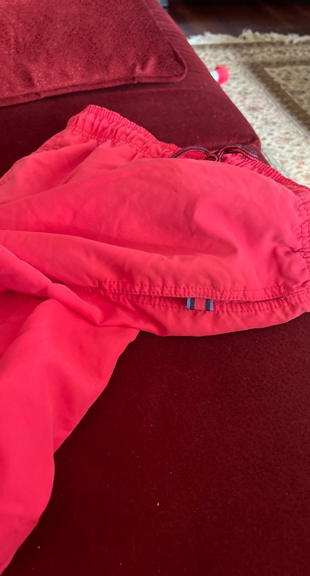 Kırmızı Erkek Mini Şort Mayo - Görsel 2