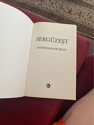  Beden Sergüzeşt- Sami Paşazade Sezai