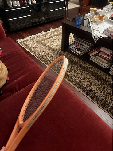 m Beden pembe Renk Dunlop Tenis Raketi- Kadın İçin