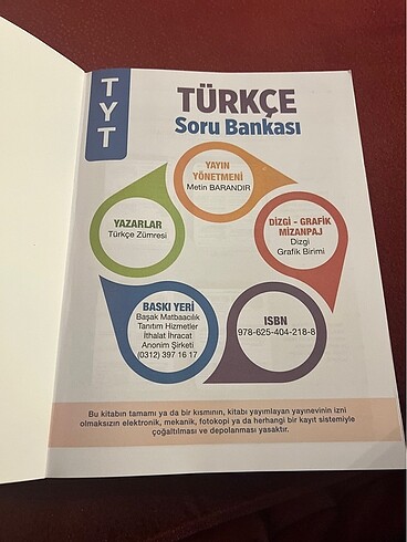  TYT Türkçe Soru Bankası