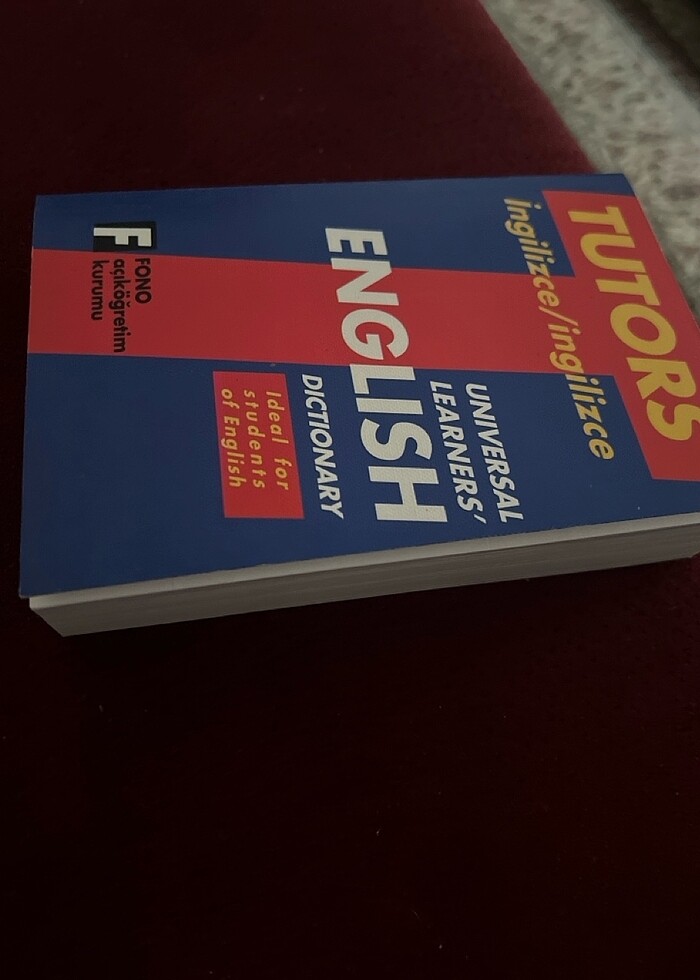 Tutors İngilizce Sözlük - Görsel 3