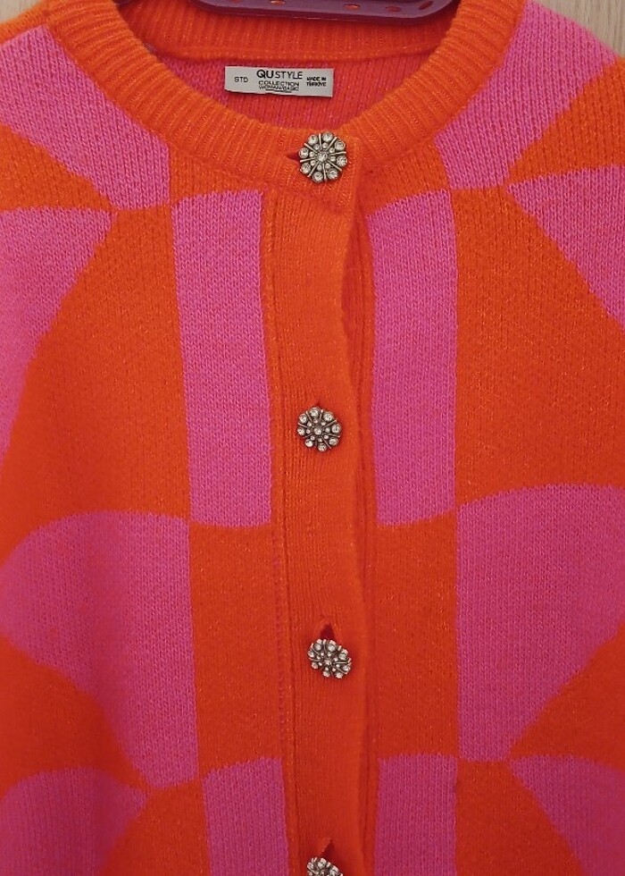 Örme kazak hırka - Görsel 3