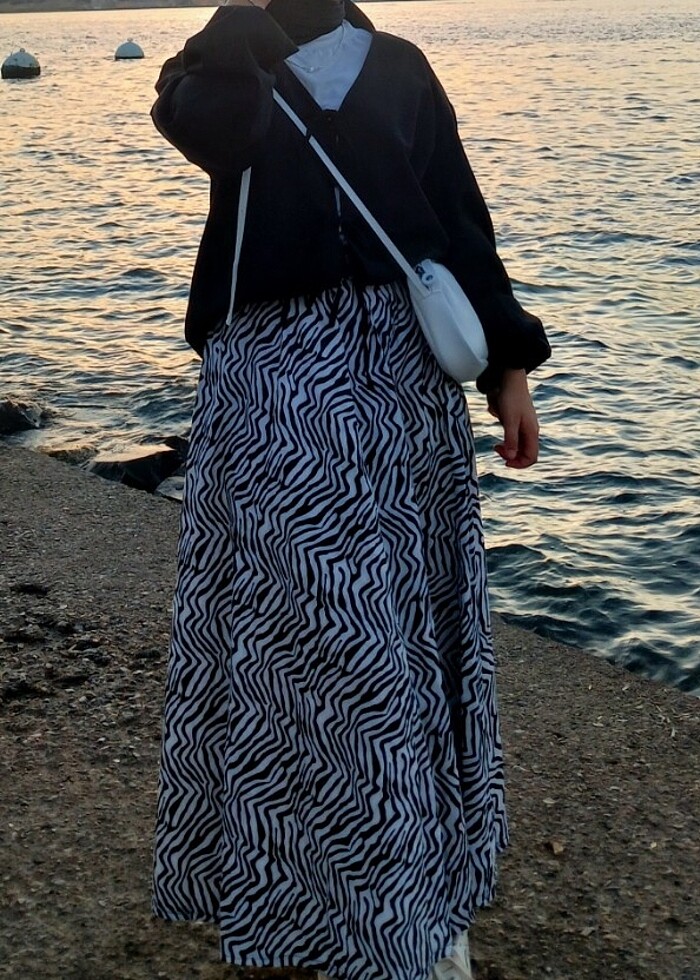 Zebra desen etek - Görsel 2