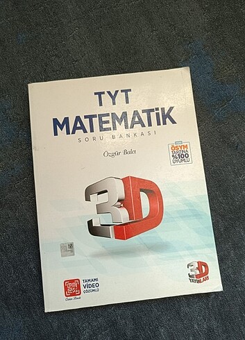 3D yayınları Tyt matematik soru Bankası 