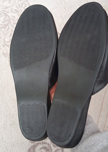 Siyah Tokalı Erkek Ev Terliği - Görsel 2